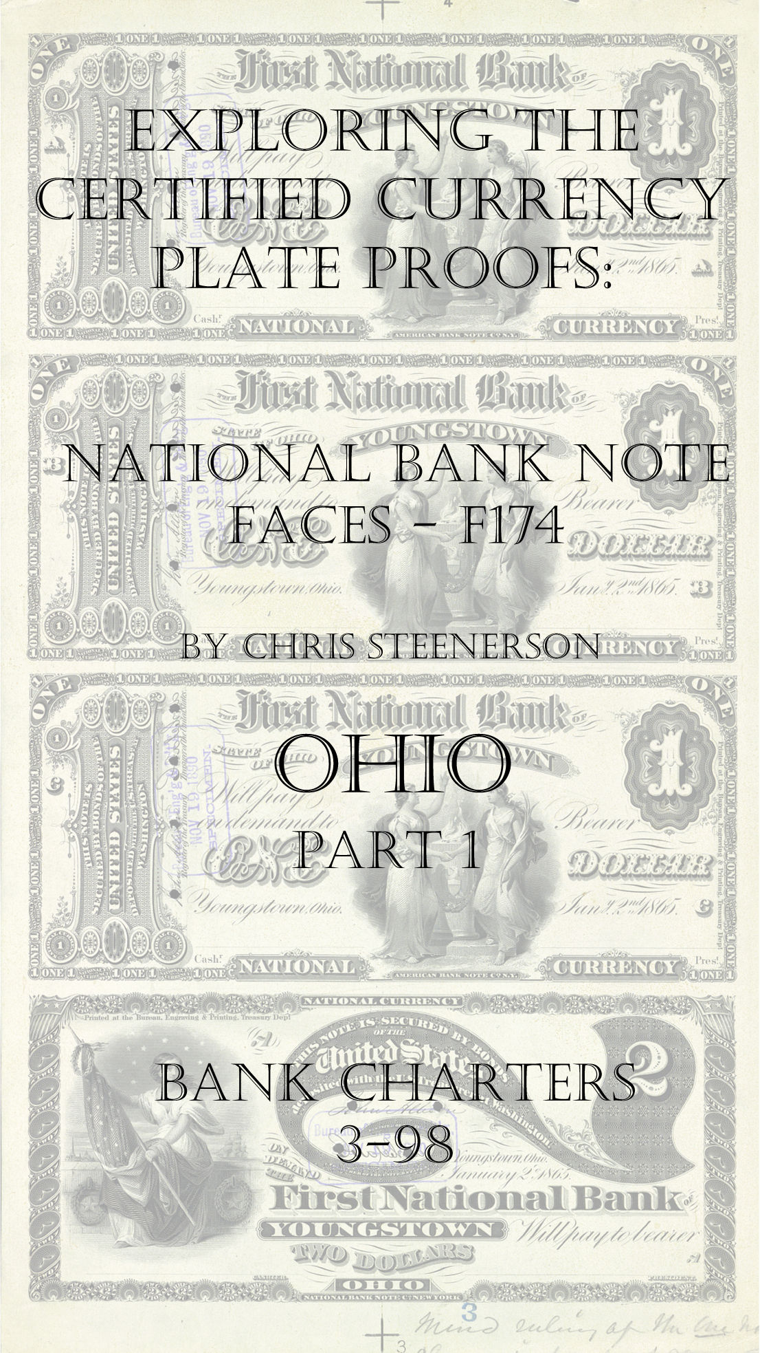 Ohio National Bank Note Currency Proofs