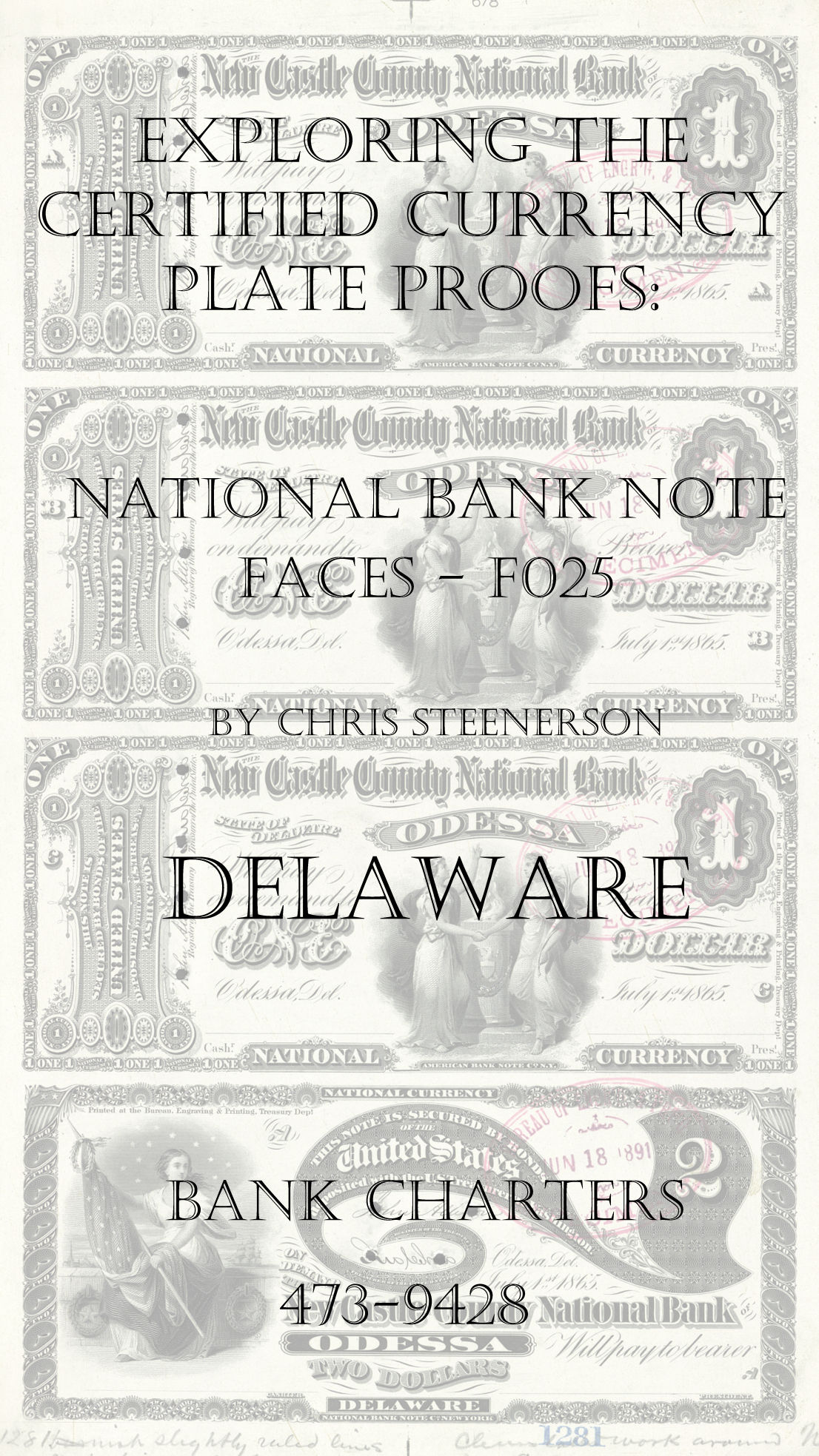 Delaware National Bank Note Currency Proofs