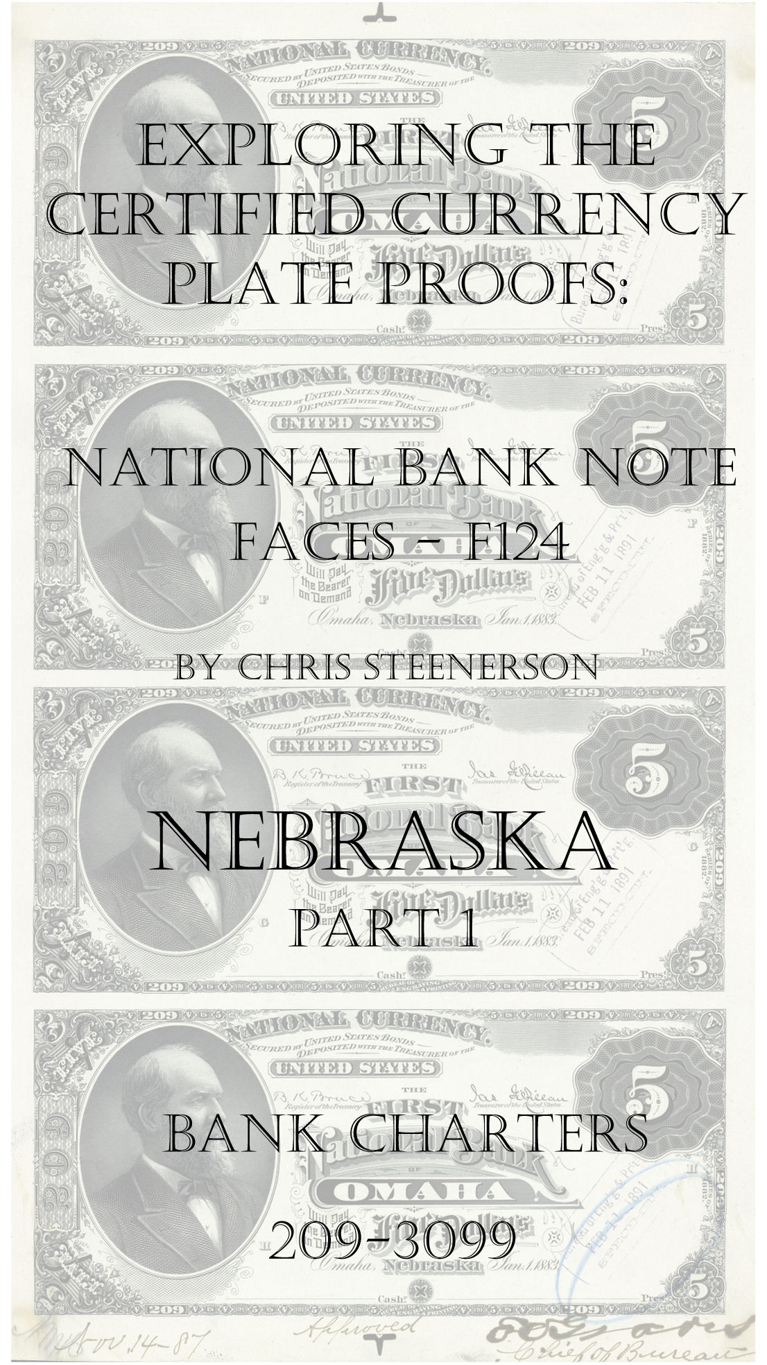 Nebraska National Bank Note Currency Proofs