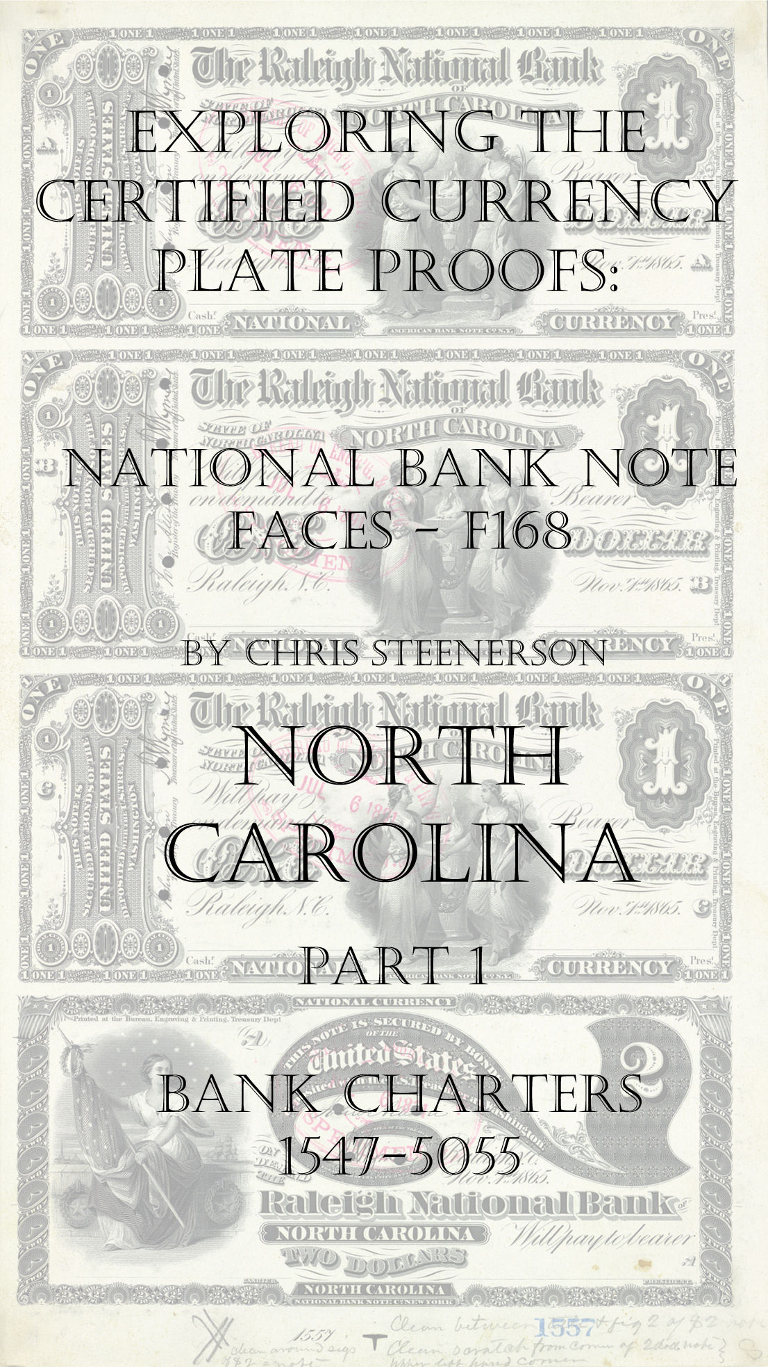 North Carolina National Bank Note Currency Proofs