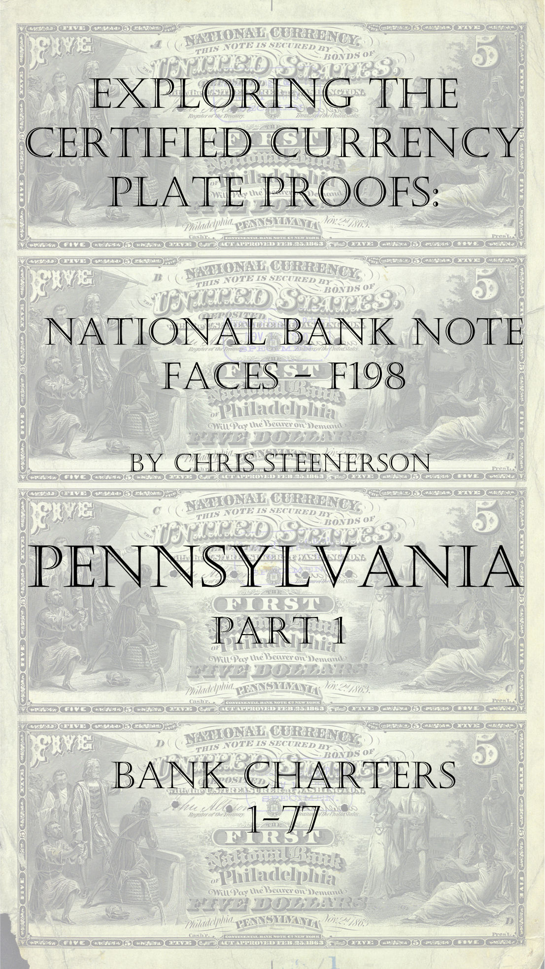 Pennsylvania National Bank Note Currency Proofs