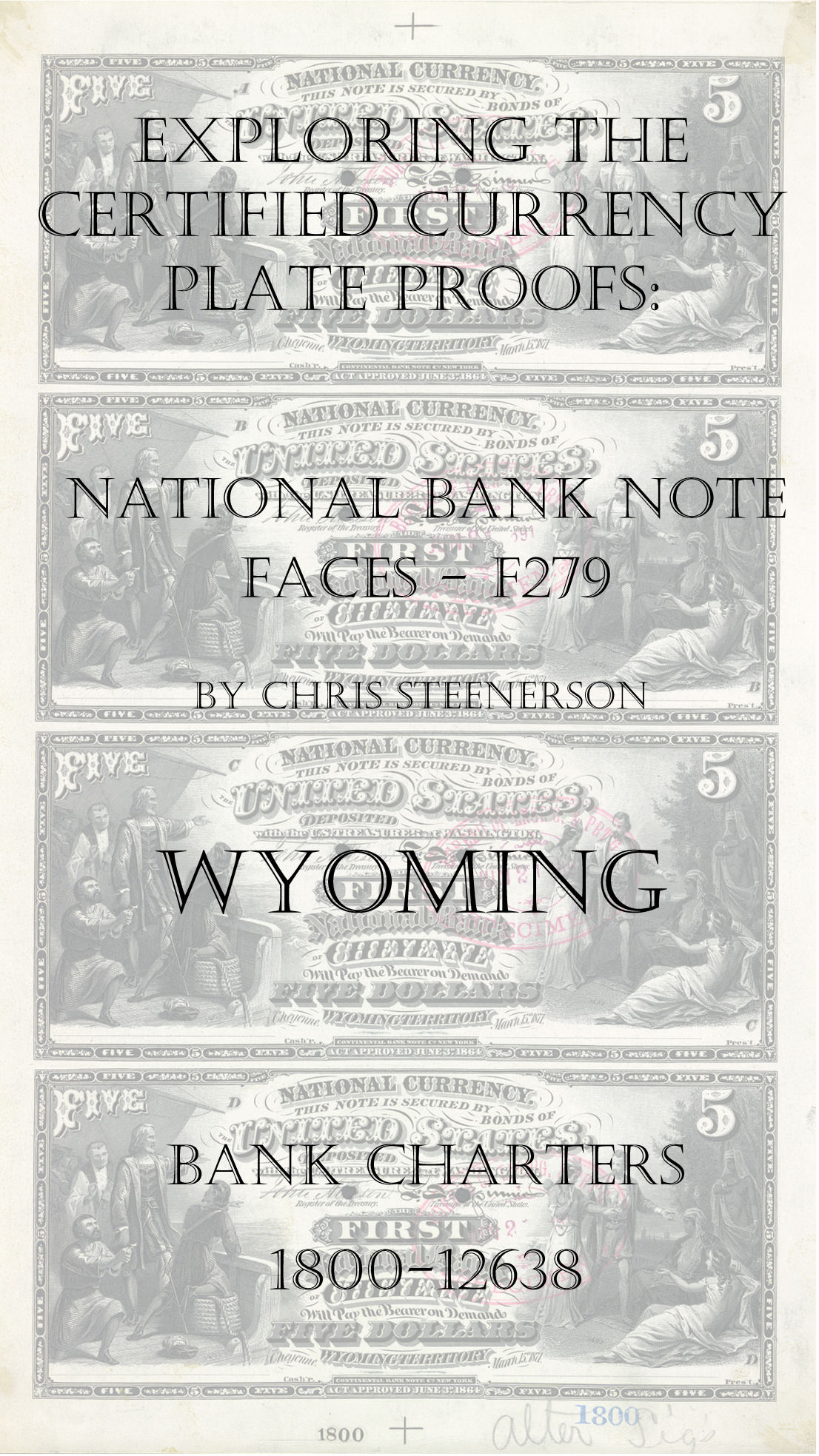 Wyoming National Bank Note Currency Proofs